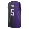 Sacramento Kings De Aaron Fox Jordan 2023-24 Statement Edition Violetti Miesten Pelipaidat Swingman